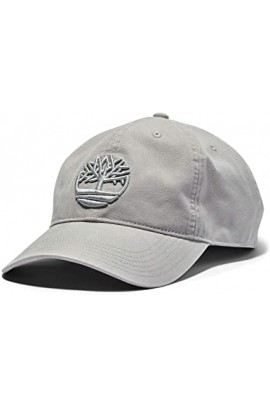 Timberland Men's Cotton Canvas Baseball Cap - Grey